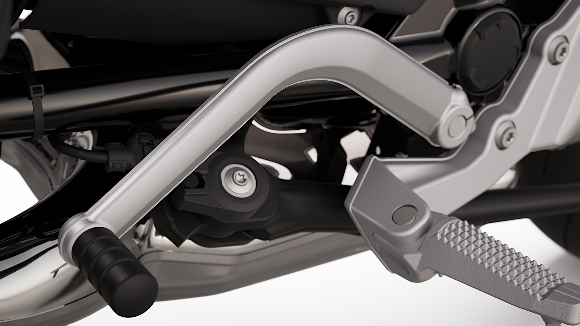 Die R 12 von BMW Motorrad mit Komfort-Paket inklusive Schaltassistent Pro