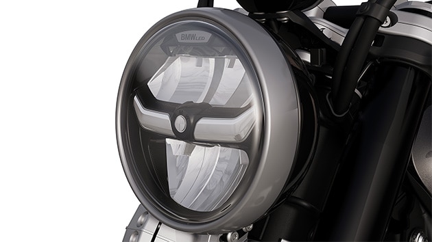 Die R 12 von BMW Motorrad mit LED-Scheinwerfer mit Tagfahrlicht
