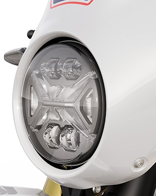 Der LED Zusatzscheinwerfer der R 12 G/S von BMW Motorrad