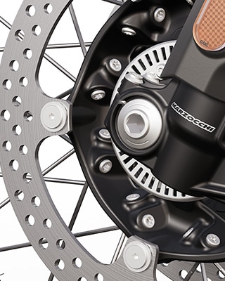 Das Bremssystem mit ABS Pro für die R 12 G/S von BMW Motorrad