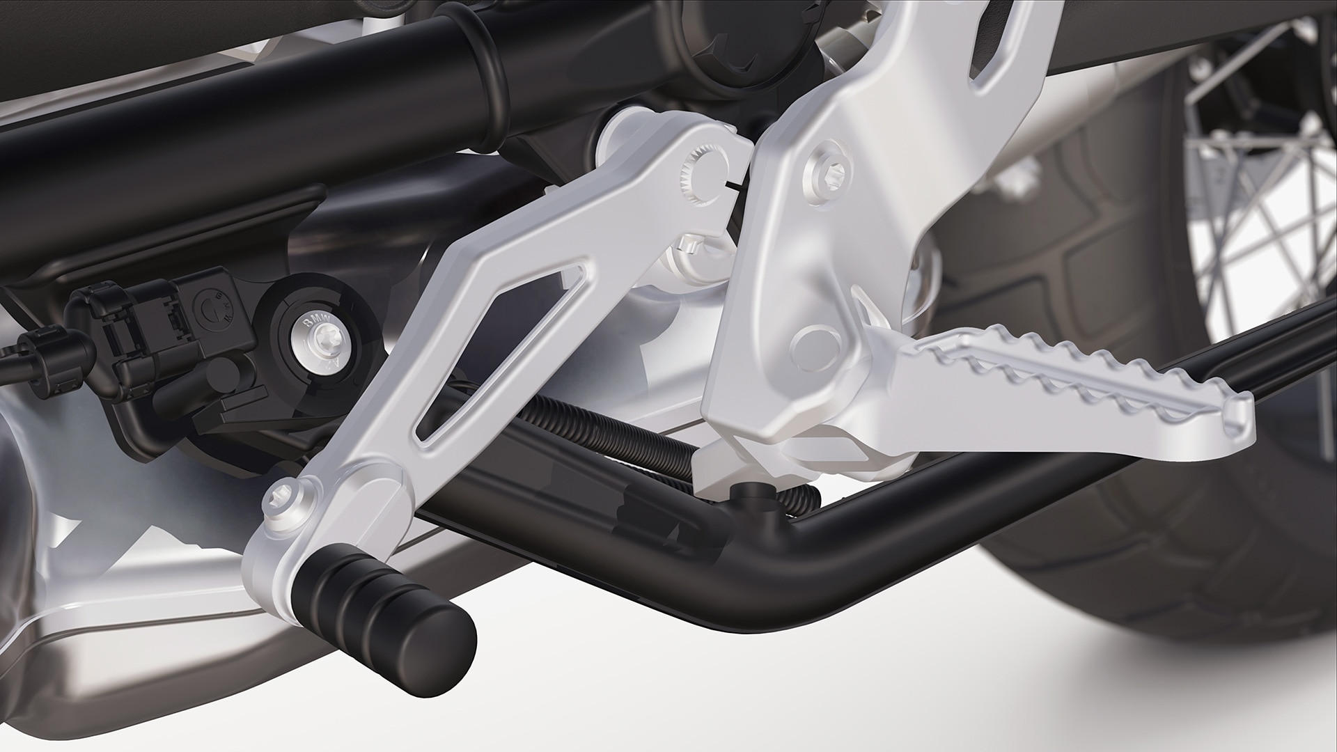 Das Komfortpaket mit Schaltassistent Pro der R 12 G/S von BMW Motorrad