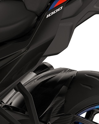 Die Carbonparts des M Competition Pakets der M 1000 XR von BMW Motorrad