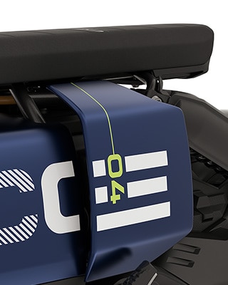 Die Komfortsitzbank mit Sitzheizung des CE 04 von BMW Motorrad